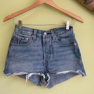 Levi's Classic Blue Jean Shorts